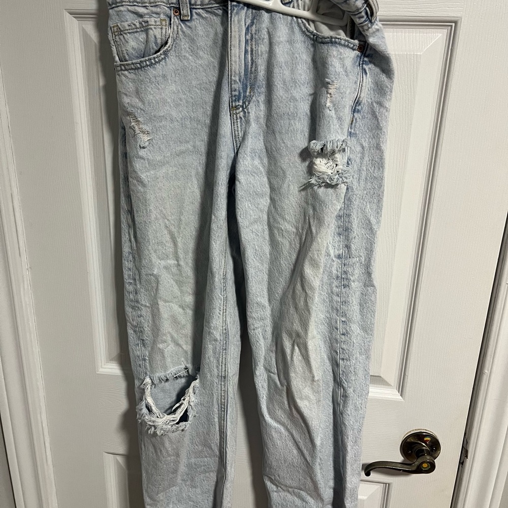 Dynamite relaxed straight jeans